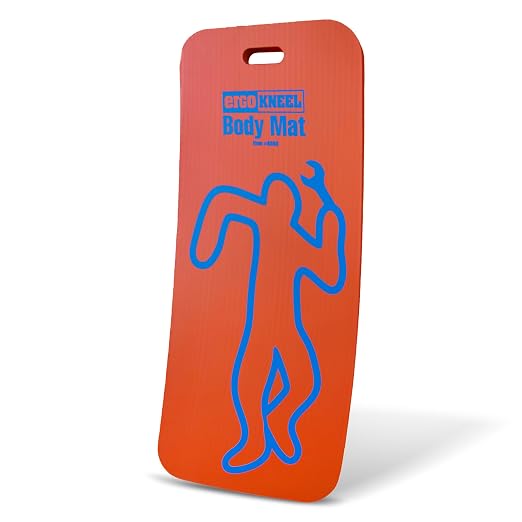 Body Work Mat, 41" x 17", 1" Thick Closed-Cell Foam | Heavy-duty body pad, Closed-cell foam, Aircraft maintenance, Industrial work, Garage use, Anti-fatigue