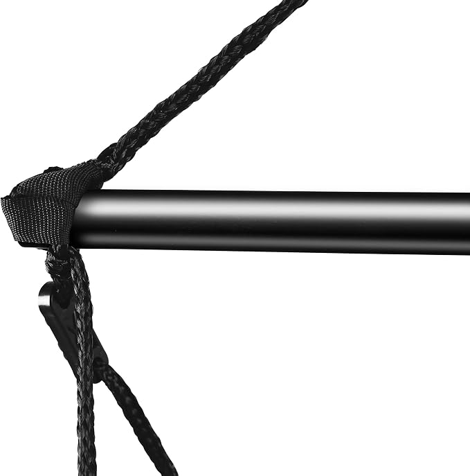 Hanging Hammock Air Chair, Aluminum Dowels, Blue