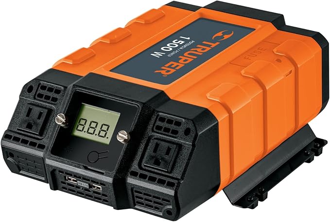 Truper 1500 W Power Inverter