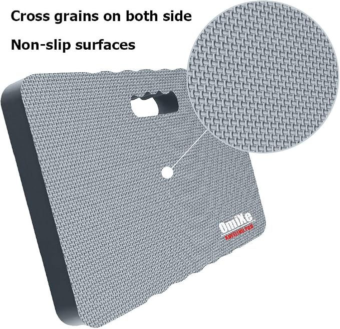Comfy Extra Large Thick Waterproof Gardening Kneeling Pad Foam Kneeler Mat Garden Knee Pad Cushion for Gardening Planting Yard Work Prayer Yoga Mechanic Workout Baby Bath
