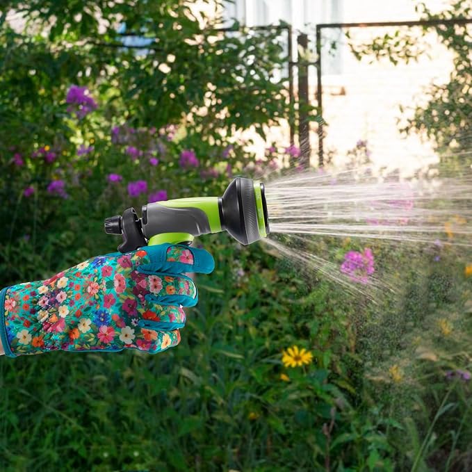 Gardening Gloves for Women, Touchscreen Printed Thorn-Proof | Non-Slip Work Gloves, Ideal Gift for Gardeners, Suitable for Yard Landscaping, Planting & Outdoor Gardening
