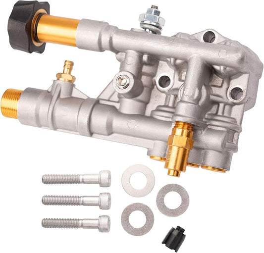7110162 Simpson OEM Complete Manifold Head Replacement Kit for OEM Technologies Pressure Washer Pump Model Numbers: 510003, 510005, 510013, 510014, 510015, 510020, 520006, and 520011