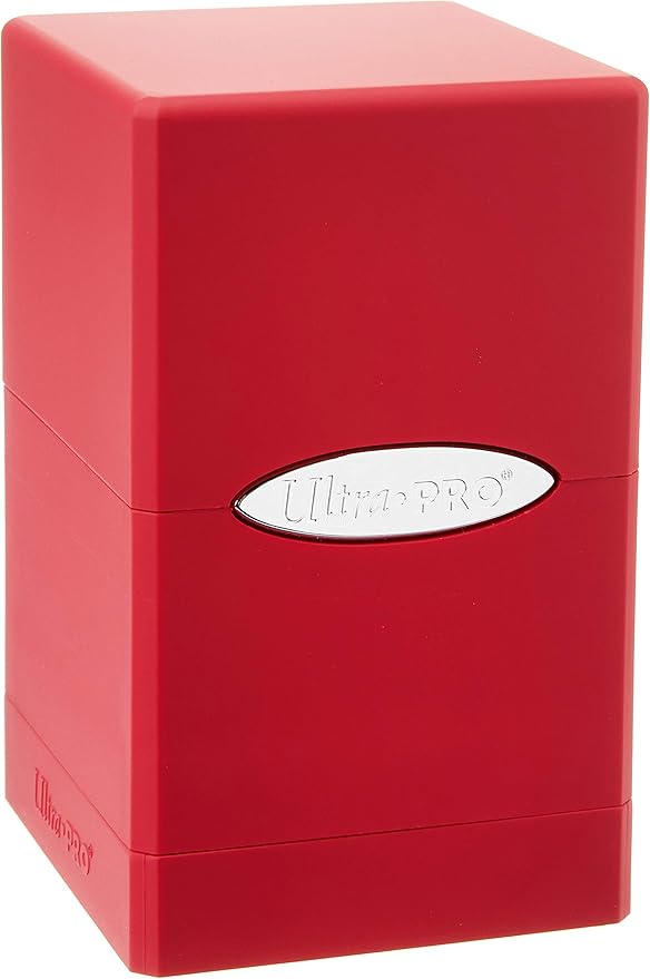 Ultra Pro Red Satin Tower Deck Boxes, 1 Pack