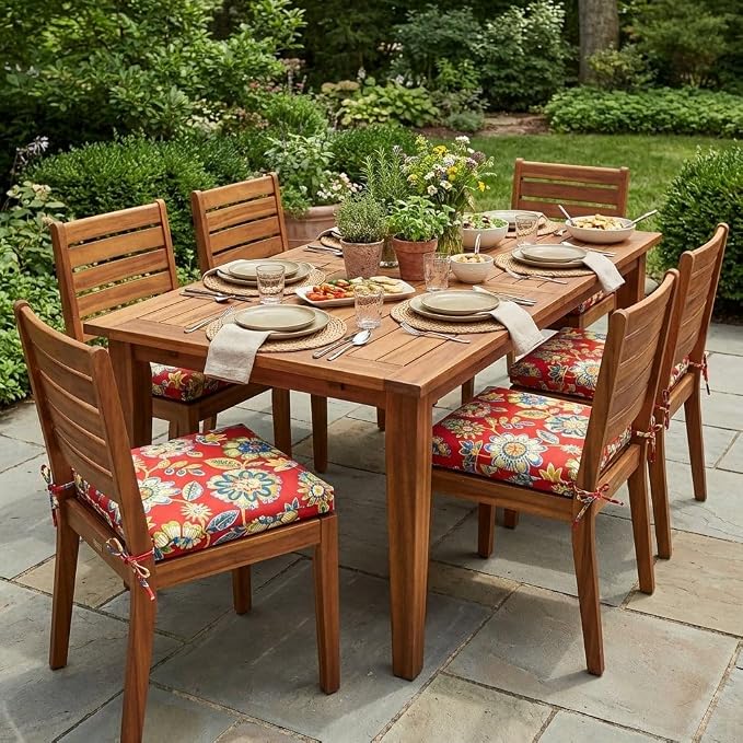 BrylaneHome Bh Outdoor Performance Patio Chair Cushion - Cypress Midnight