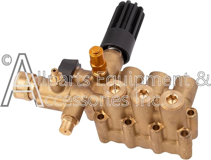 5140182-88 AAA OEM Complete Manifold Kit with Hardware for AAA Pressure Washer Pump Models: 10.0GA13, 530010, 530012, 530060, and 53BRD35.