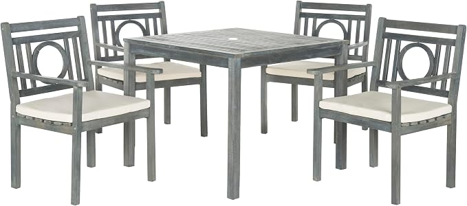 SAFAVIEH Outdoor Living Collection Montclair 5-Piece Dining Set