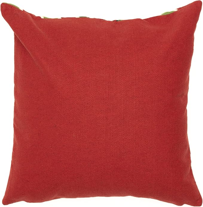 Liora Manne Visions III Gift Box Indoor/Outdoor Pillow, 20" X 20" Square, Green