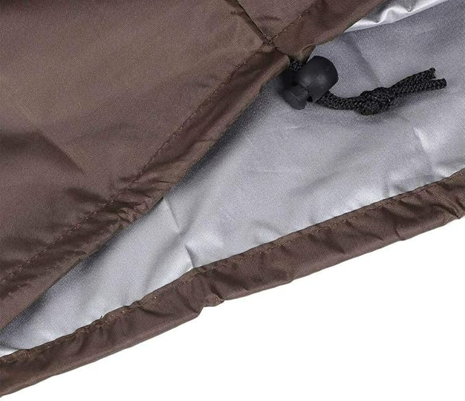 Waterproof Patio Deck Box Cover - Outdoor Storage Ottoman Bench Protector for Organization and Weather Resistance