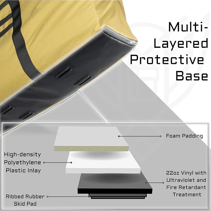 Xtreme Sight Line ~ G CUBƎ 450 + G SØLAR 180 Faraday Bag for Large Generators and Solar Panels ~ Protects Against EMP/CME/EMF/RF ~ Diamond Form Farday Lined Interior ~ Silver