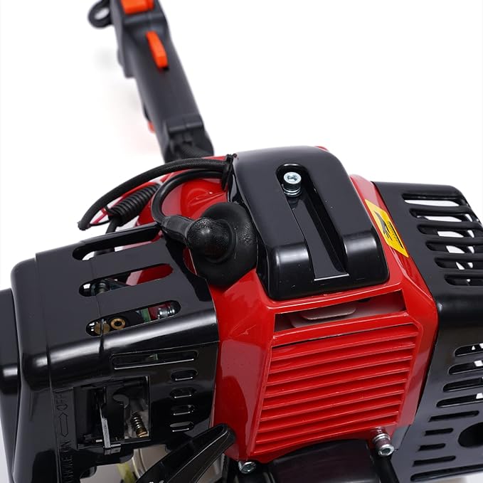 52CC Gas Weed Wacker,3 in 1 Cordless Grass Trimmer Gasoline Lawn Mower Engine, Gas Powered Weed Eater String Trimmer with 6500-8500r/Min
