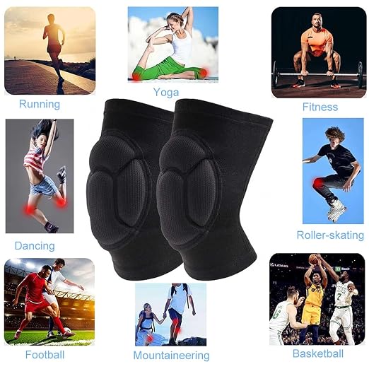 Knee Pads, Collision Avoidance Knee Sleeve for Men Women, Small/Medium | Garden, Gardening, House Cleaning, Construction Work, Dancing, Volleyball, Flooring, Climbing, Riding, Thick EVA Foam Padding