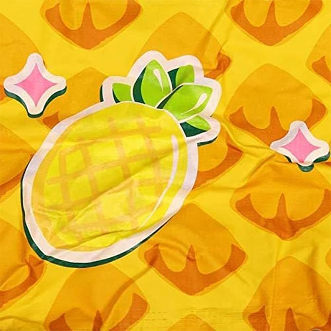 JLeisure Sun Club 17789 5 Foot x 16.5 Inch 1 to 2 Person Capacity Pineapple 3D Kids Above Ground Inflatable Outdoor Backyard Kiddie Swimming Pool