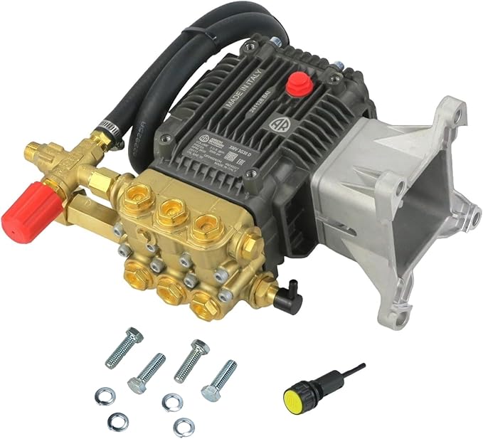 The ROP Shop OEM AR 1" Shaft 3000 PSI Horizontal Pressure Washer Water Pump XMV3G30D-VR54-200PKG