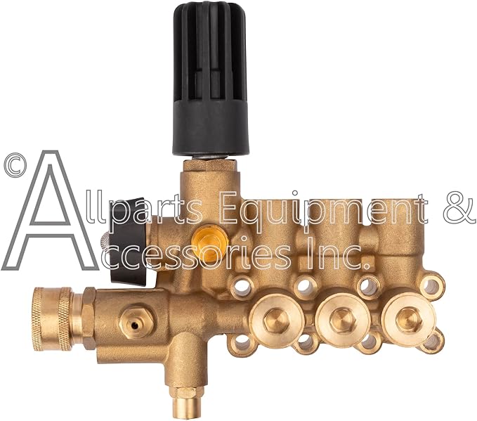 7110148 Simpson OEM Complete Manifold Kit with Hardware for AAA Pressure Washer Pump Models: 10.0GA13, 530010, 530012, 530060, and 53BRD35.