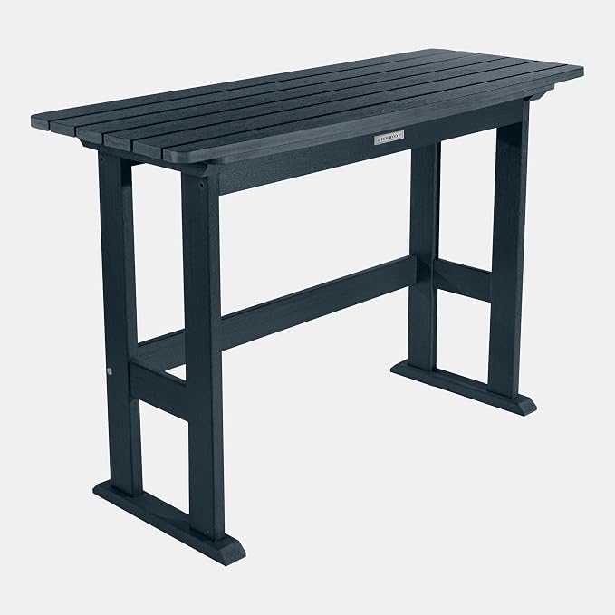 Highwood Lehigh 6pc Counter Height Balcony Dining Set, Federal Blue