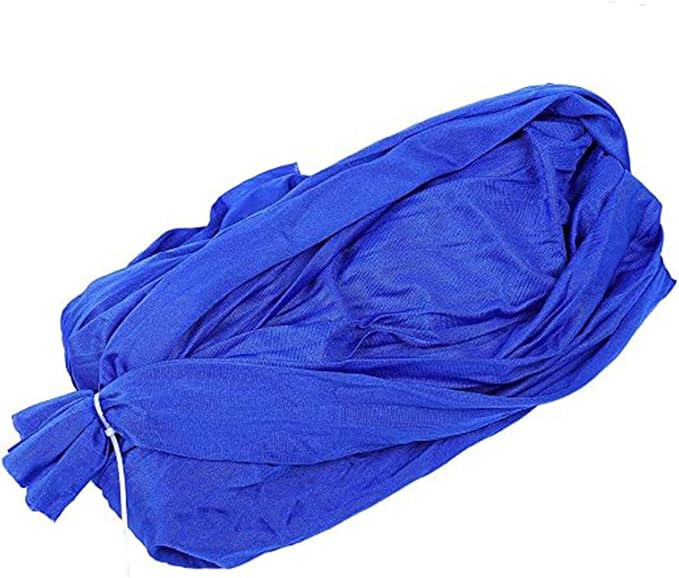 Adjustable Sensory Swing Children's Elastic Swing Set Aerial Flying Yoga Cuddle Hammock for Kids Or Adults Autism ADHD (Color : Blue, Size : 100 x 280 cm (L x W))