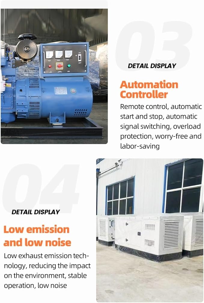 Portable Generator System Emergency Backup Power Supply for Outdoor Work Industrial Sites and Remote Commercial Energy Demand Applications