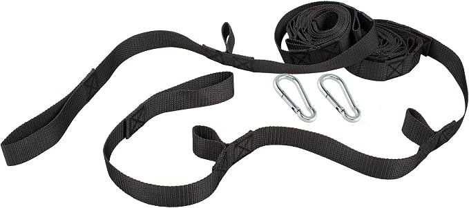 Bliss Hammocks BH-406ST-MM Hammock in a Bag w/ Carabiners + Tree Straps, 52-in. Wide, Weather Resistant, 300 Lb. Capacity (Mermaid)