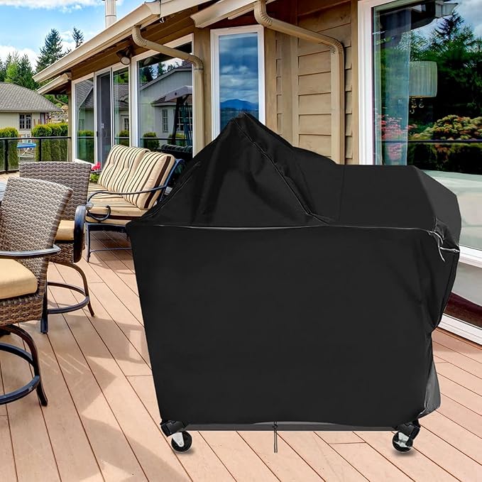 Prep Table Cover, Waterproof Outdoor Sink Cover for Feasto Freestanding Grill Cart with Sink and Cabinet Covers-36"Lx27"Wx48"H