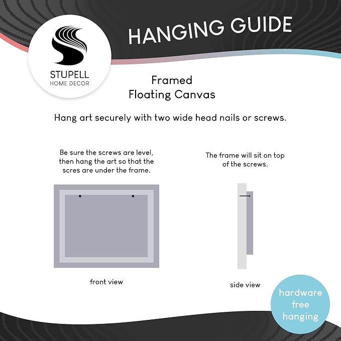 'Woman Lounging Hammock Tropical Summer'| Floating Frame Canvas Art | Stupell Industries | Gray, 25 x 31 Inches, Easy to Hang and Sturdy, Made in USA, by Amelia Noyes
