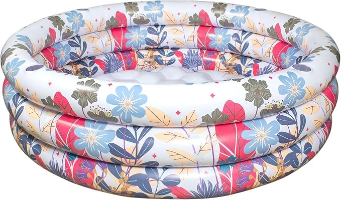 Poolmaster Inflatable Swimming Pool, Summer Garden