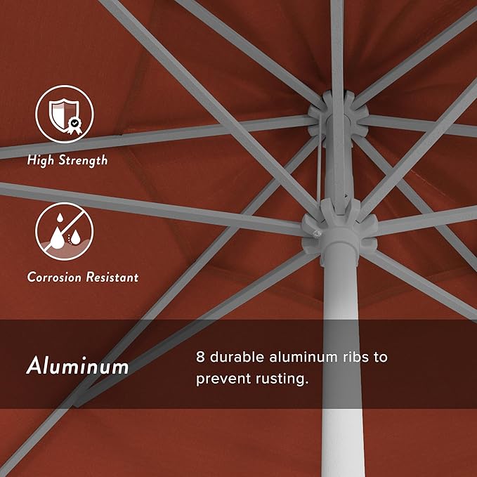 California Umbrella 9' Rd Aluminum Patio Umbrella