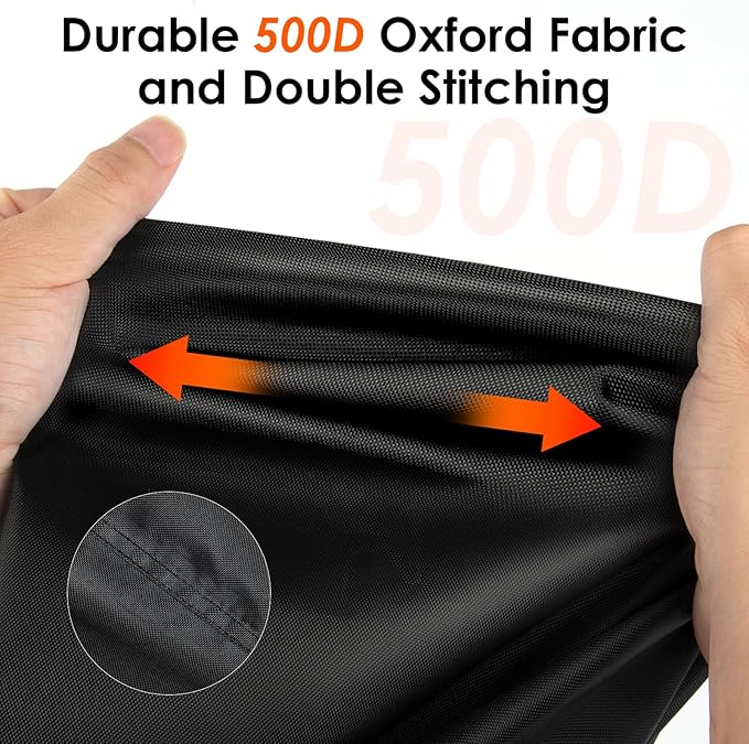 Outdoor Table Cover for EUTRKei Portable Griddle Table, 40 inch Grill Table Cart Cover Waterproof for DeintYei Grill Table/BBQ Cart/Cooler Cart,Black-40"L x 17" W x 28" H