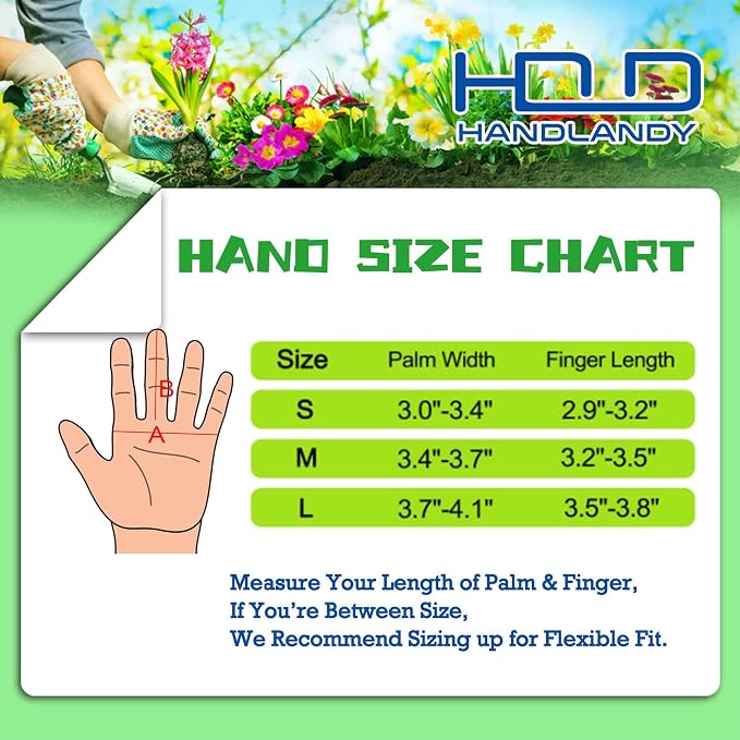 HANDLANDY Rose Pruning Gloves for Men Women, Thorn Proof Gardening Gloves | Long Leather Gardening Gloves, Breathable Leather Gauntlet, Best Garden Gifts & Tools for Gardener (Butter Yellow, M)