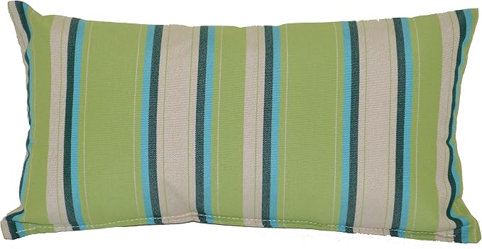 Furniture Barn USA Adirondack Chair Headpillow, Lime Stripe