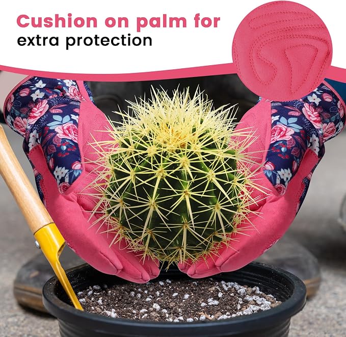 Gardening Gloves,Garden Gloves for Women Firm Grip Breathable Thorn Proof