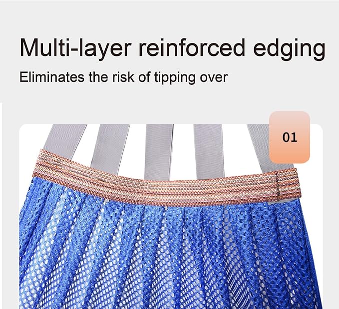 Double Hammock for Camping Outdoor Portable Mesh Swing Chair | Breathable Fabric, Anti Roll Design, Extra Thick Weave, Stable Support, Easy Setup, Space Saving Storage
