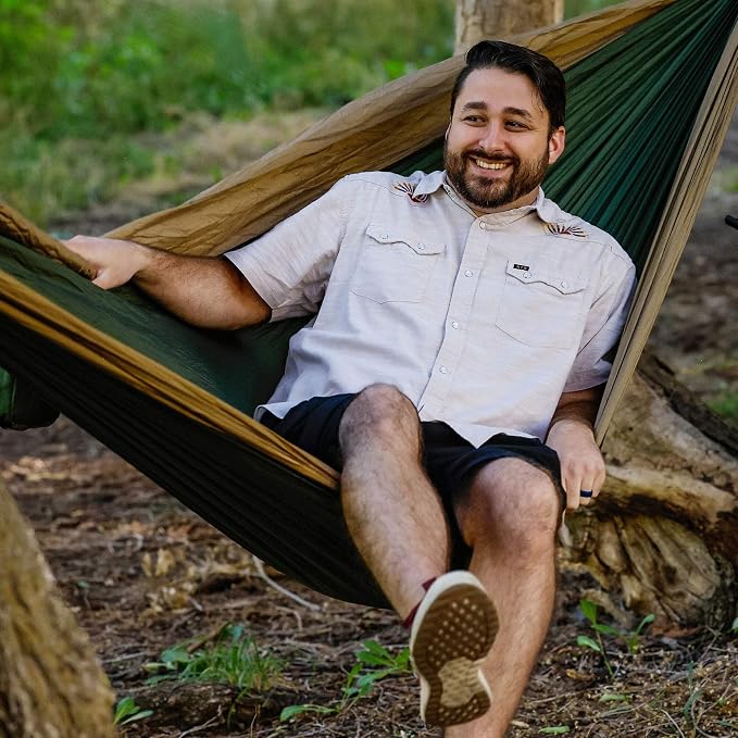 Grand Trunk Double Deluxe Hammock, 11 ft, 500 lb, Lightweight