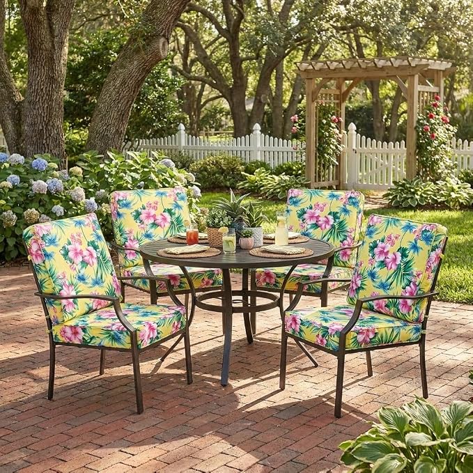 BrylaneHome Bh Outdoor Performance 2-Section Deep Seating Cushion - Cypress Midnight
