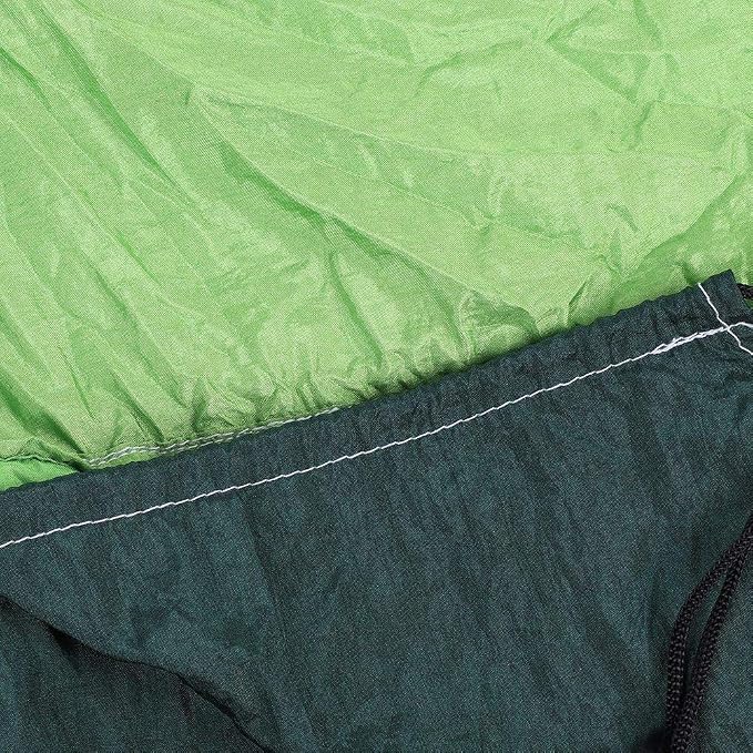 Portable Camping Travel Single Hammock, Lightweight Hanging Bed with Tree Straps and Metal Buckles, 300kg Capacity Nylon Hammock for Outdoor Hiking Backpacking (Matching Tree with Fruit Green and