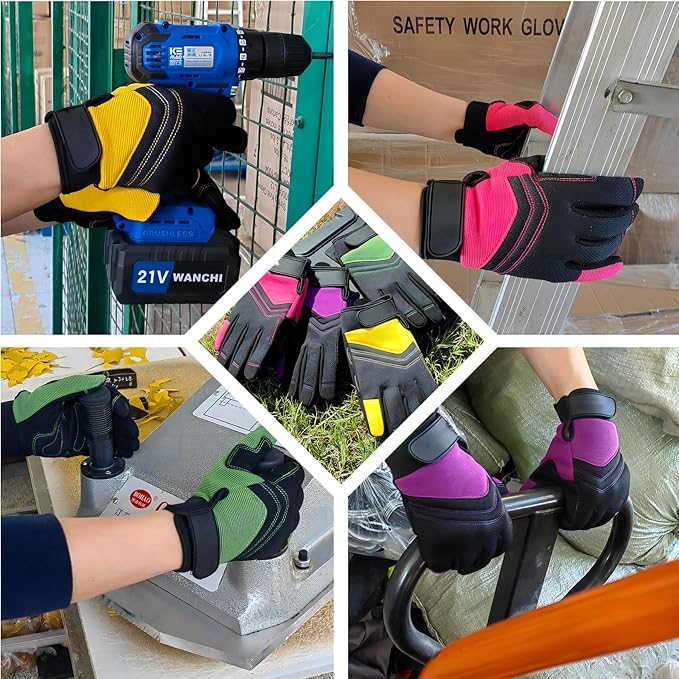 Cute Pattern Gardening Gloves,Thornproof Garden Glove,Gardener Gift | Gardening Gifts for Women,Touchscreen,Tender Thornproof,Cute Pattern,Protection Palm,Machine Washable,Adjustable Cuff