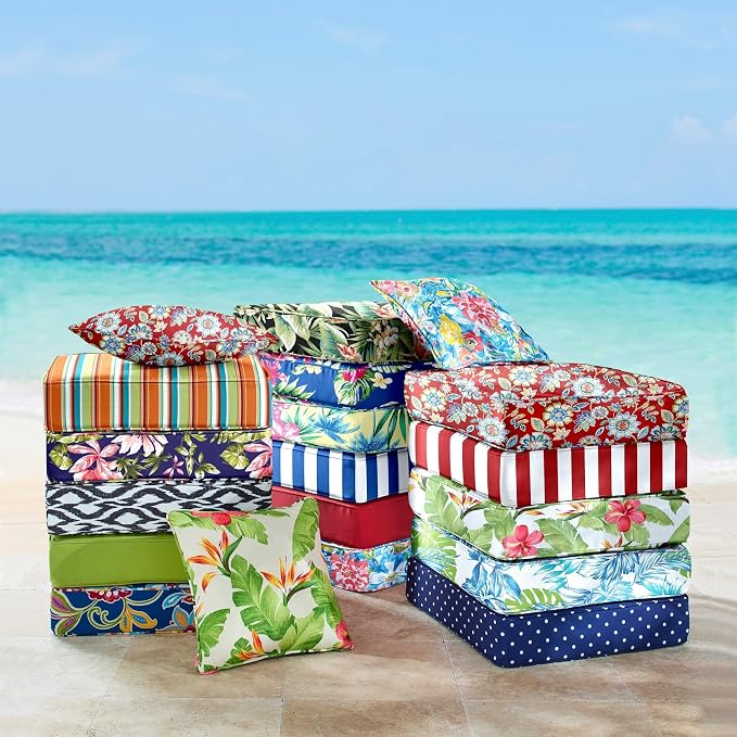 BrylaneHome Bh Outdoor Performance Single Deep Seat Cushion - Willow