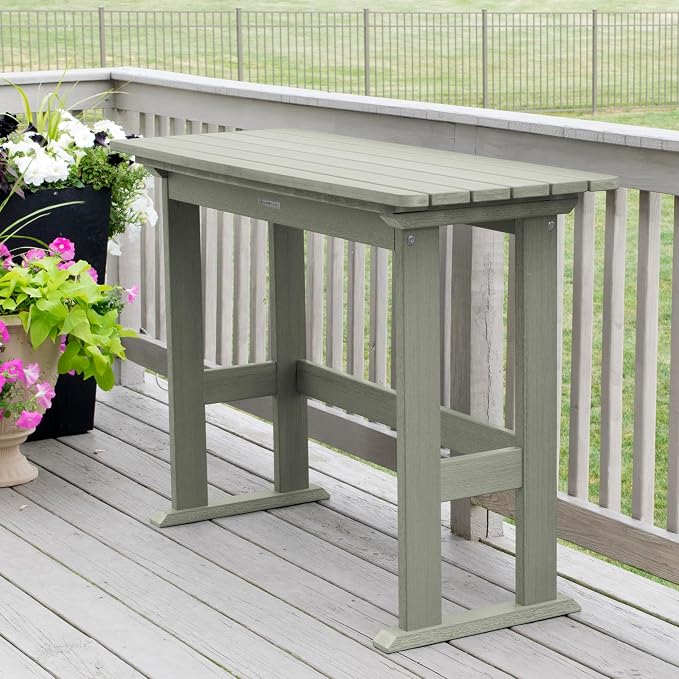 highwood Lehigh 3pc Counter Height Balcony Dining Set, Eucalyptus