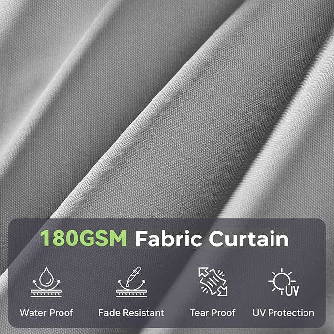 Aoxun 12' X 16' Hardtop Gazebo with Drainage System, Aluminum Outdoor Gazebo with Galvanized Steel Double Roof, Patio Permanent Metal Pavilion with Textilene Netting, for Garden, Deckyard, Pool, Grey
