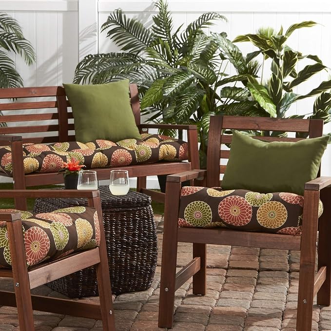 South Pine Porch Outdoor 19x12-inch Rectangle Accent Pillow (Set of 2), Hunter Green