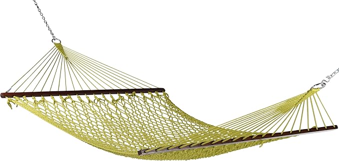 Rope Hammock and Tri Beam Stand (Olive Hammock and Black Stand)