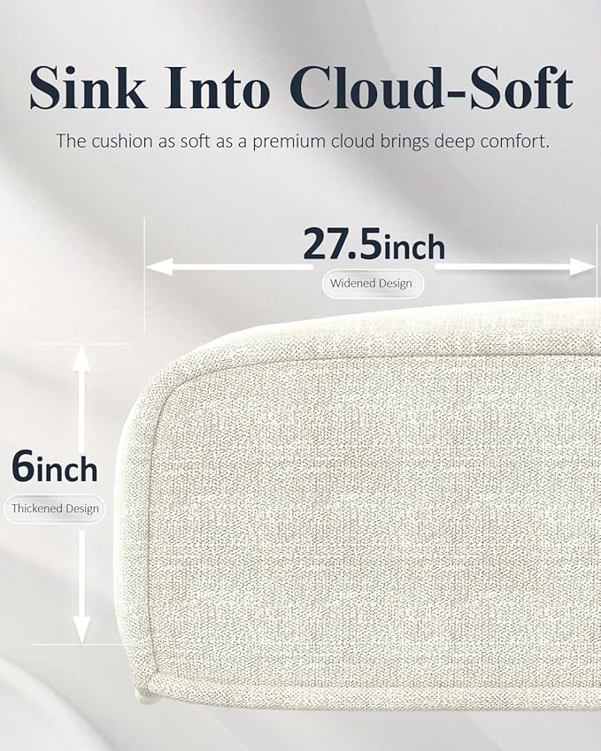 LayinSun 5-Piece Wicker Rattan Patio Furniture Set, Deep Seating Outdoor Modular Sectional Sofa Conversation Set with Thick Cushions for Lawn, Garden