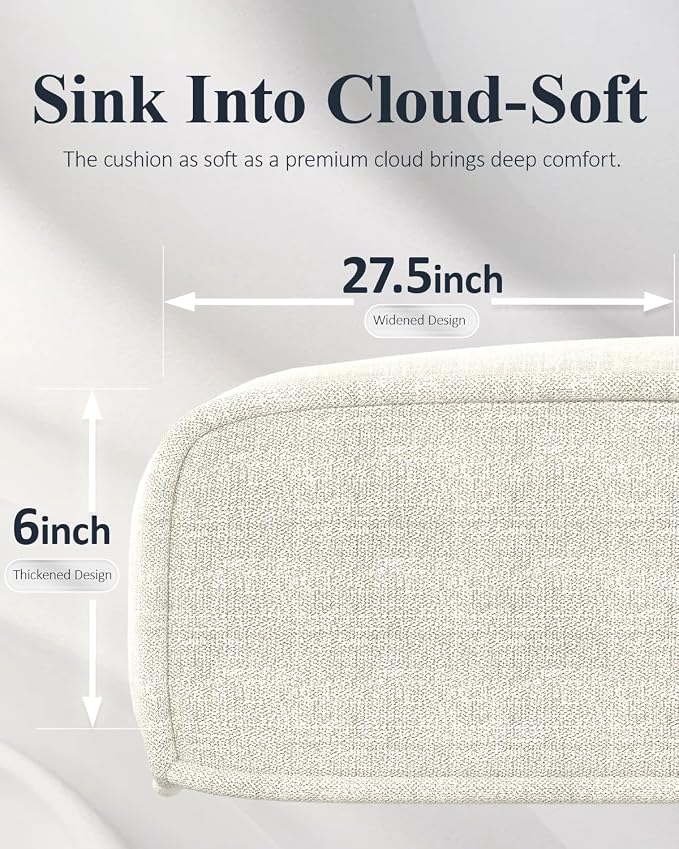 LayinSun 5-Piece Wicker Rattan Patio Furniture Set, Deep Seating Outdoor Modular Sectional Sofa Conversation Set with Thick Cushions for Lawn, Garden