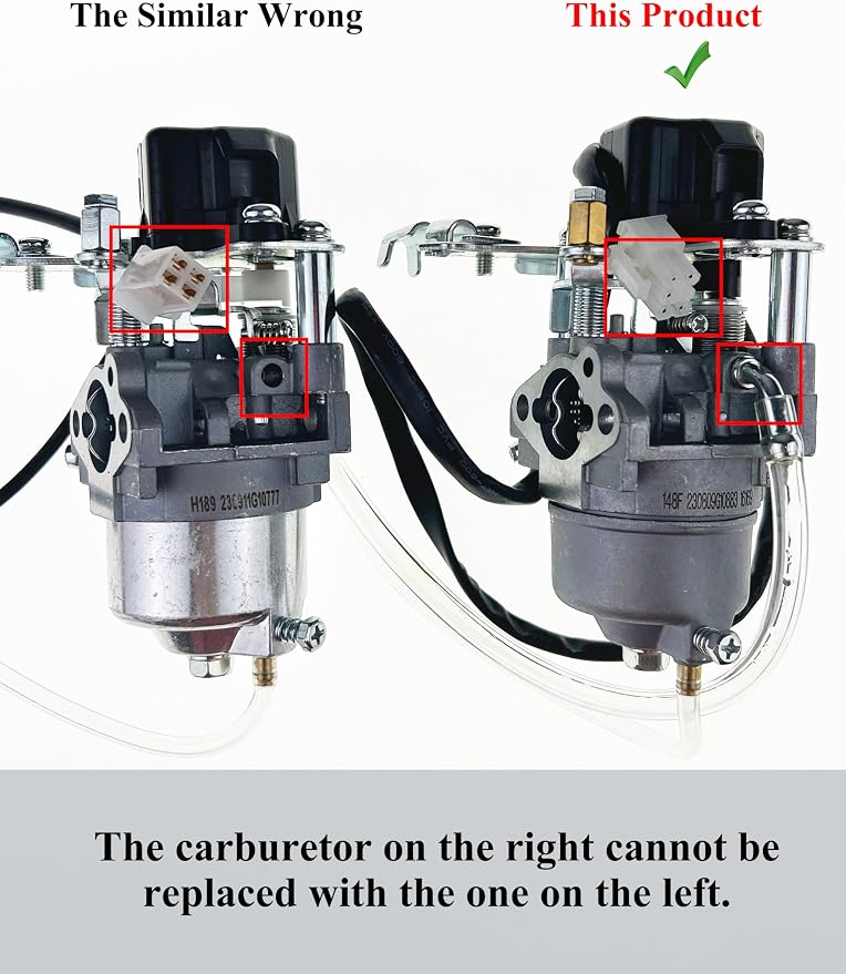 YAMAKATO Huayi P16D-1 Inverter Carburetor for Predator 2000/1600 A ipower SUA2000i SUA2300i 2000 2300 Generators with Stepper Motor