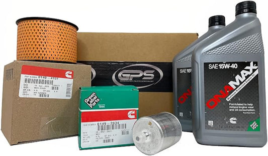 GPS GENERATOR PARTS SPECIALIST HDZAA TUNE UP KIT WITH 15W40 OIL