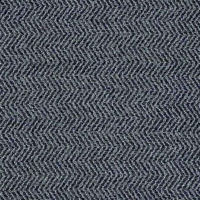 RSH DECOR: Sunbrella Square Throw Pillows Set of 4 | 22" x 22" | Water & Fade-Resistant Performance Fabric | Outdoor Pillow Covers with Down-Alternative Inserts | Made in USA (Calder Midnight Indigo)