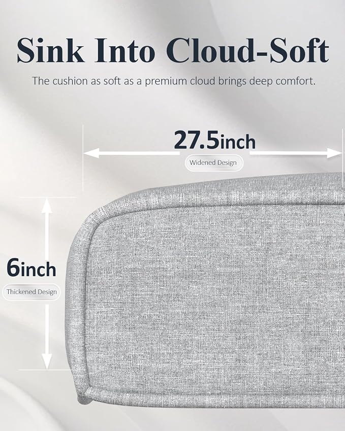 LayinSun 7-Piece Wicker Rattan Patio Furniture Set, Deep Seating Outdoor Modular Sectional Sofa Conversation Set with Thick Cushions for Lawn, Garden