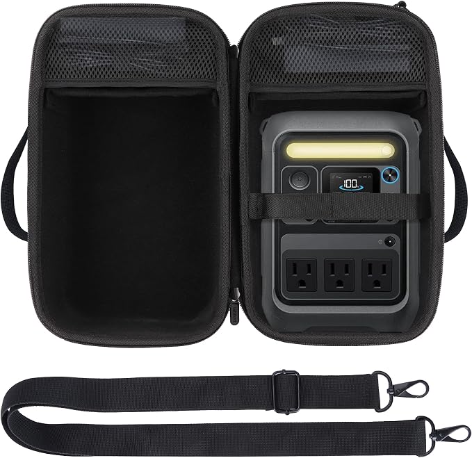 Lebakort Hard Case Compatible with Anker SOLIX C300 Power Station