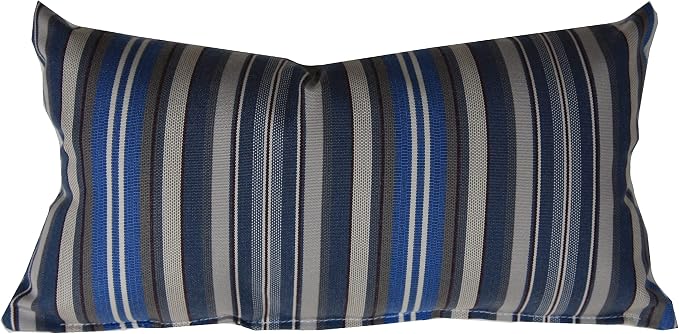 Furniture Barn USA Adirondack Chair Headpillow, Blue Stripe