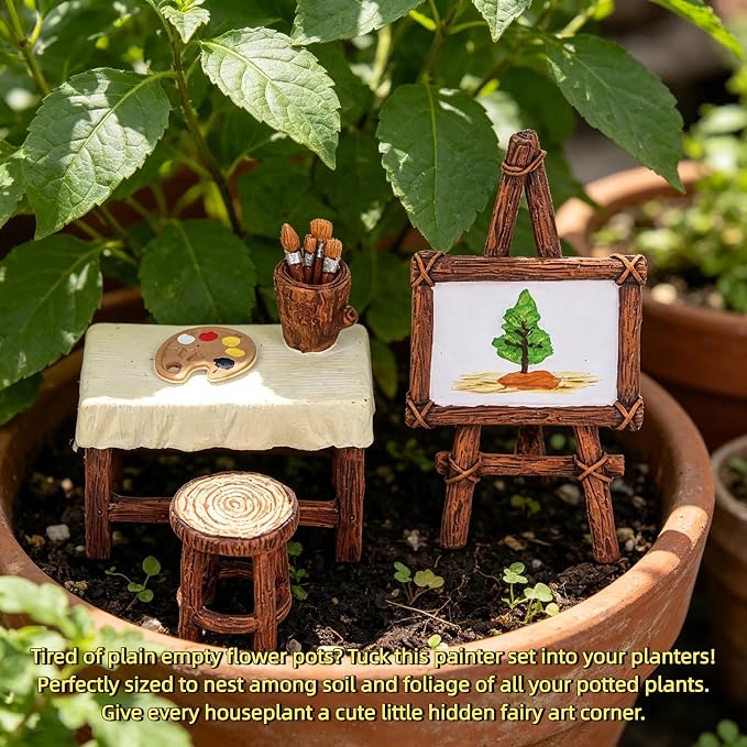 Fairy Garden Accessories,Fairy Garden Accessories Outdoor,Fairy Garden | fairy garden decor,fairy garden supplies,mini fairy garden accessories,mini furniture,dollhouse furniture,fairy garden kit