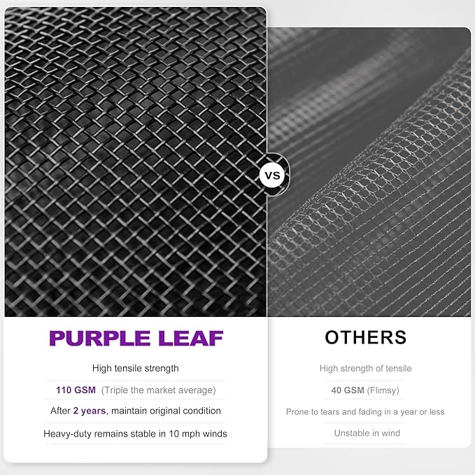 PURPLE LEAF 12’ X 16' Hardtop Gazebo Outdoor Metal Frame Galvanized Steel Double Roof with Curtains and Nettings for Patio Desk Backyard Bronze